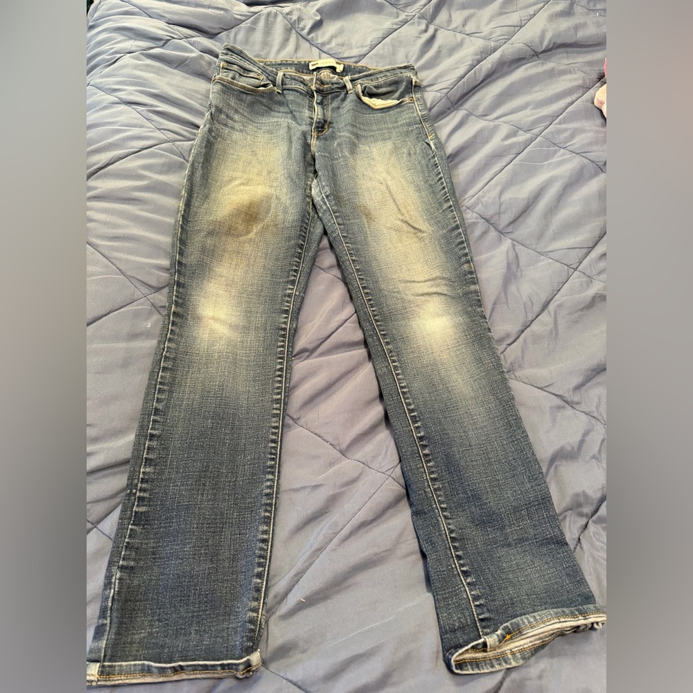 Levi's Women's Skinny Jeans in Faded Blue Wash